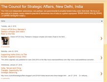 Tablet Screenshot of councilforstrategicaffairs.blogspot.com