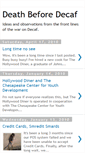Mobile Screenshot of deathbfourdecaf.blogspot.com
