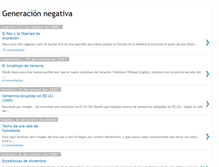 Tablet Screenshot of generacionnegativa.blogspot.com