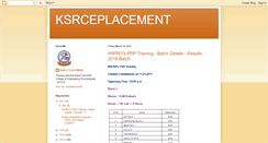 Desktop Screenshot of ksrceplacement.blogspot.com