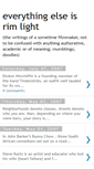 Mobile Screenshot of everythingelseisrimlight.blogspot.com
