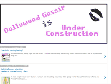 Tablet Screenshot of dollywoodgossip.blogspot.com