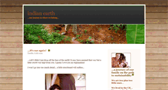 Desktop Screenshot of indian-earth.blogspot.com
