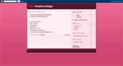 Desktop Screenshot of muaturunlagu.blogspot.com