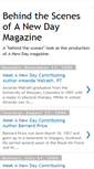 Mobile Screenshot of behindanewday.blogspot.com
