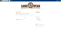 Desktop Screenshot of lonestarqs.blogspot.com