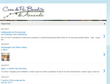 Tablet Screenshot of casadepaibenedito.blogspot.com