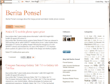 Tablet Screenshot of ber1ta-ponsel.blogspot.com