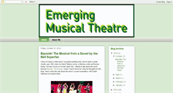 Desktop Screenshot of emergingmt.blogspot.com