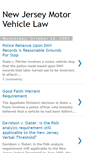 Mobile Screenshot of njmotorvehiclelaw.blogspot.com