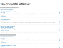 Tablet Screenshot of njmotorvehiclelaw.blogspot.com