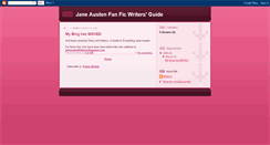 Desktop Screenshot of jaffwritersguide.blogspot.com