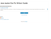 Tablet Screenshot of jaffwritersguide.blogspot.com