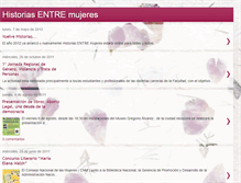 Tablet Screenshot of historiasentremujeres.blogspot.com