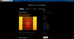 Desktop Screenshot of 1book-of-shadows.blogspot.com