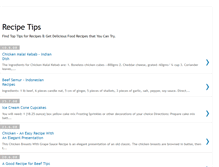 Tablet Screenshot of erecipetips.blogspot.com