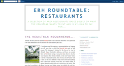 Desktop Screenshot of erhrestaurantsregistrar.blogspot.com