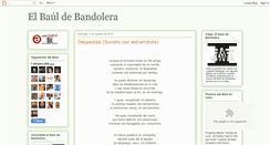 Desktop Screenshot of elbauldebandolera.blogspot.com