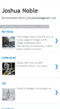 Mobile Screenshot of joshua-noble.blogspot.com