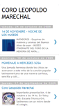 Mobile Screenshot of coromarechal.blogspot.com