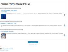 Tablet Screenshot of coromarechal.blogspot.com