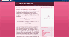 Desktop Screenshot of disneygirllittledes.blogspot.com