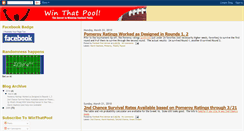 Desktop Screenshot of fbpoolactuary.blogspot.com