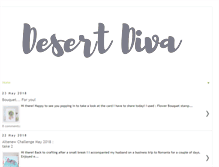 Tablet Screenshot of desertdiva-hannelie.blogspot.com