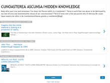 Tablet Screenshot of hiddenknowledge1.blogspot.com