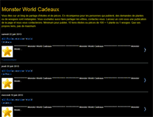 Tablet Screenshot of monsterworldcadeaux.blogspot.com