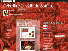 Tablet Screenshot of criseila-dividindosonhos.blogspot.com