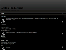 Tablet Screenshot of djrykproductions.blogspot.com