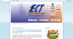 Desktop Screenshot of ciclismotaubate.blogspot.com