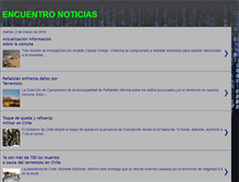 Tablet Screenshot of encuentronoticias.blogspot.com