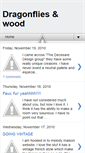 Mobile Screenshot of dragonfliesandwood.blogspot.com