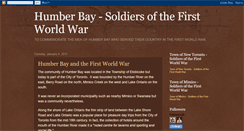 Desktop Screenshot of humberbaysoldiers.blogspot.com
