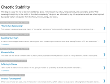 Tablet Screenshot of alisha-chaoticstability.blogspot.com