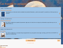 Tablet Screenshot of lasfinanzasmepersiguen.blogspot.com