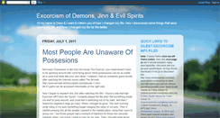 Desktop Screenshot of demonicexcorcism.blogspot.com