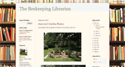 Desktop Screenshot of beekeepinglibrarian.blogspot.com