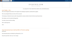 Desktop Screenshot of evidunce.blogspot.com