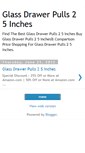 Mobile Screenshot of glassdrawerpulls25inchesq.blogspot.com