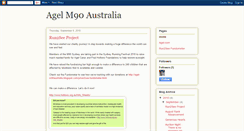 Desktop Screenshot of agel-m90australia.blogspot.com