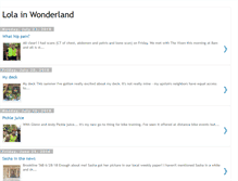 Tablet Screenshot of lolainwonderland.blogspot.com