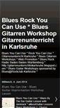 Mobile Screenshot of gitarrenunterrichtinkarlsruhe.blogspot.com