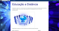 Desktop Screenshot of caminhosdaeducacaoadistancia.blogspot.com