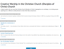 Tablet Screenshot of disciplesworship.blogspot.com