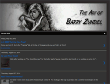 Tablet Screenshot of barryzundel.blogspot.com