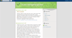 Desktop Screenshot of ecuatur.blogspot.com