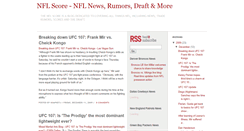 Desktop Screenshot of nflscore.blogspot.com